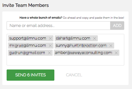 Limnu finds the email addresses